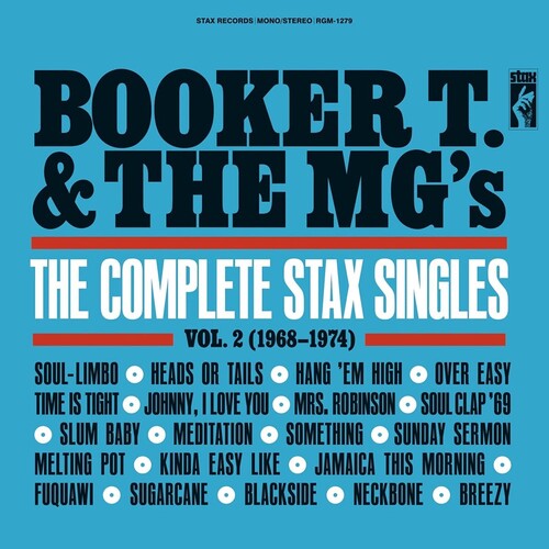 Booker T. & The MG's – The Complete Stax Singles, Vol. 2 1968-1974 2LP (Red Vinyl, Gatefold) ( VINYL )