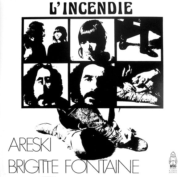 Areski - Brigitte Fontaine – L'Incendie LP (180g, Gatefold) ( VINYL )