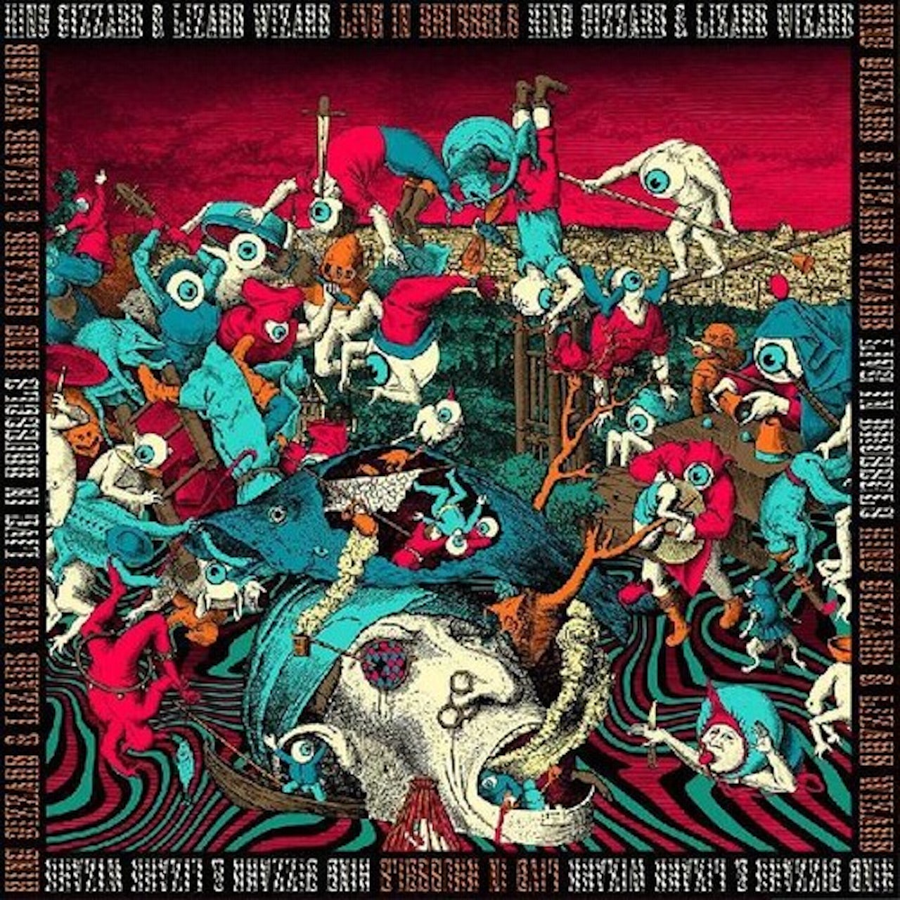 King Gizzard and the Lizard Wizard - Live In Brussels 3LP (Fuzz Club, Indie Exclusive, Colored Vinyl, White) ( VINYL )