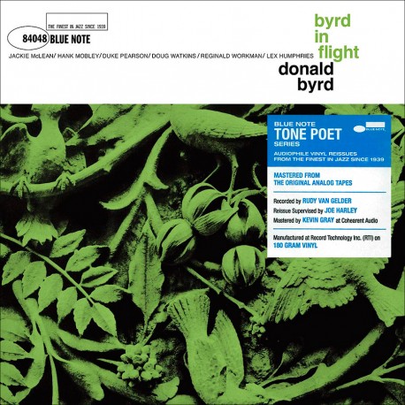 Donald Byrd - Byrd In Flight LP (Blue Note Tone Poet Series, 180g) ( VINYL )
