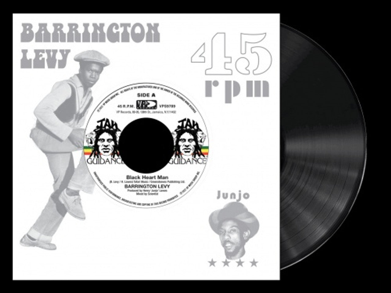 Barrington Levy - Black Heart Man 7" ( VINYL )