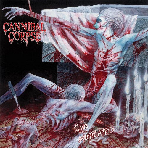 Cannibal Corpse – Tomb Of The Mutilated LP (Red & White Swirl Vinyl) ( VINYL )