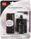 Discwasher RD1007Z D4+ Record Care System - Fluid, Brush & Storage Bag (Black & Brown) ( VINYL )