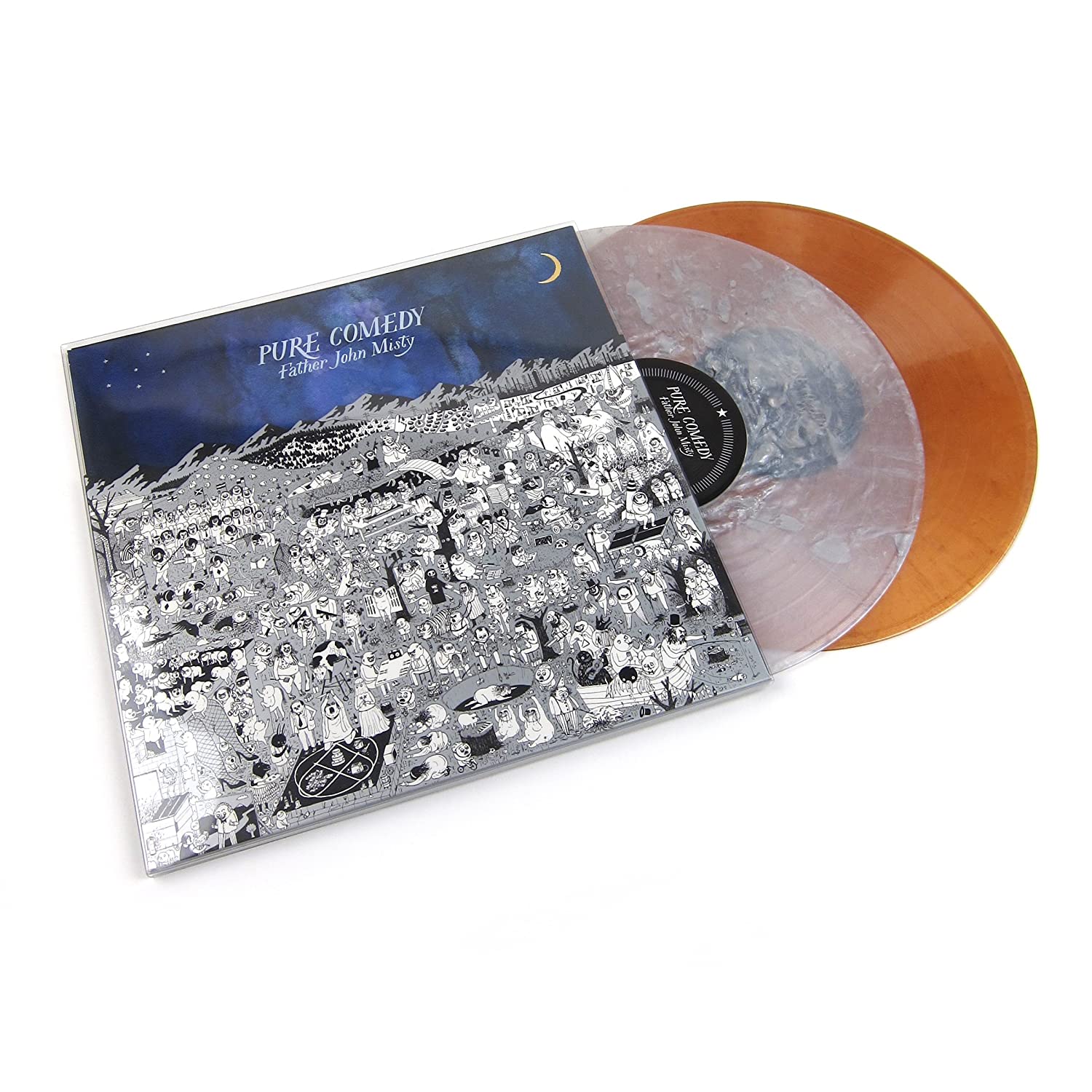 Father John Misty - Pure Comedy 2LP (Deluxe Edition, Colored Vinyl, Fold Out Poster) ( VINYL )