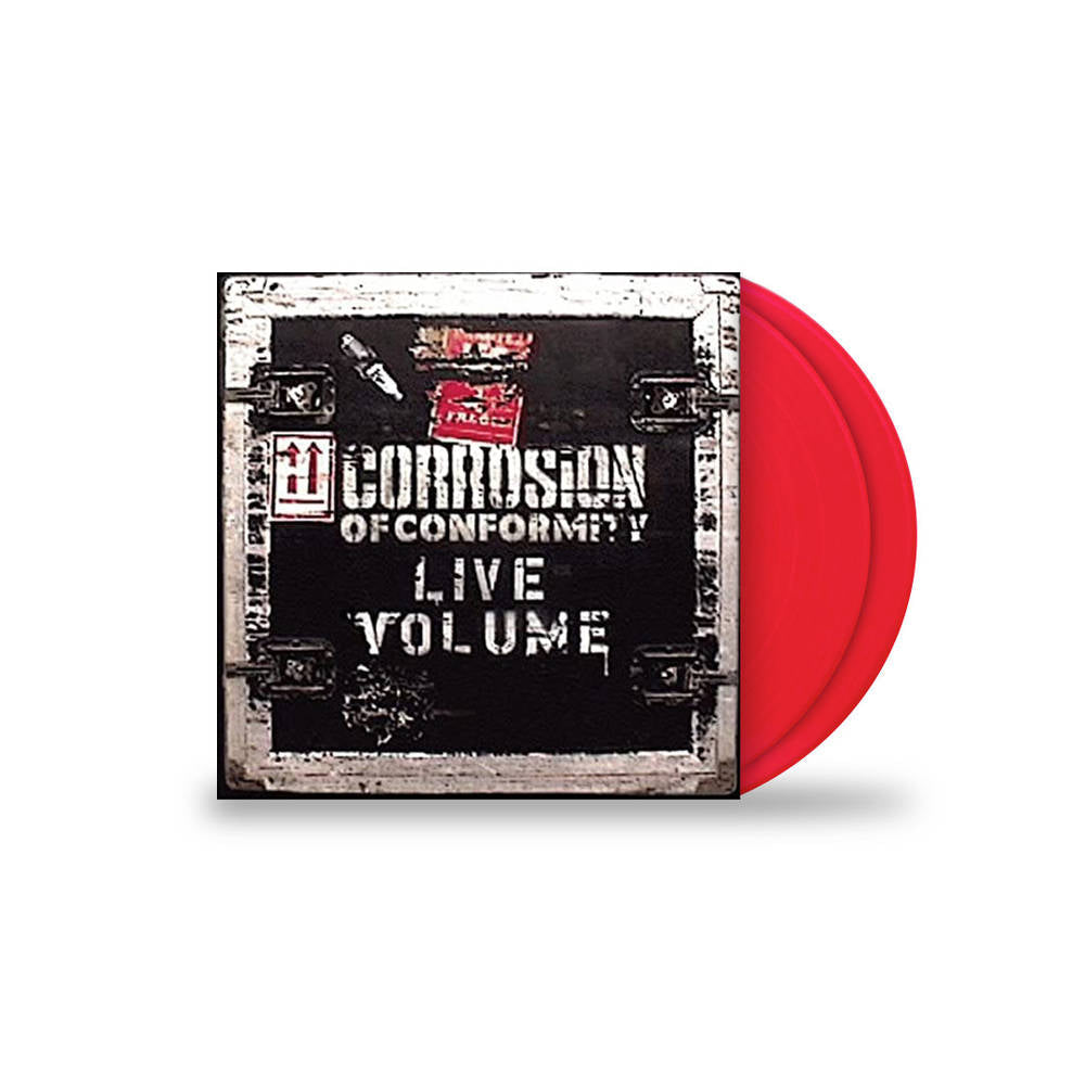 Corrosion of Conformity - Volume Live LP (Colored Vinyl, Clear Red, Gatefold) ( VINYL )