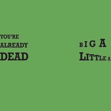 Crass – Big A Little A / You’re Already Dead 12" (Green Vinyl, Die-Cut Sleeve) ( VINYL )