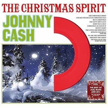 Johnny Cash – The Christmas Spirit LP (Red Vinyl, Die-Cut Sleeve) ( VINYL )