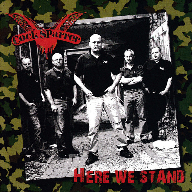 Cock Sparrer - Here We Stand LP ( VINYL )