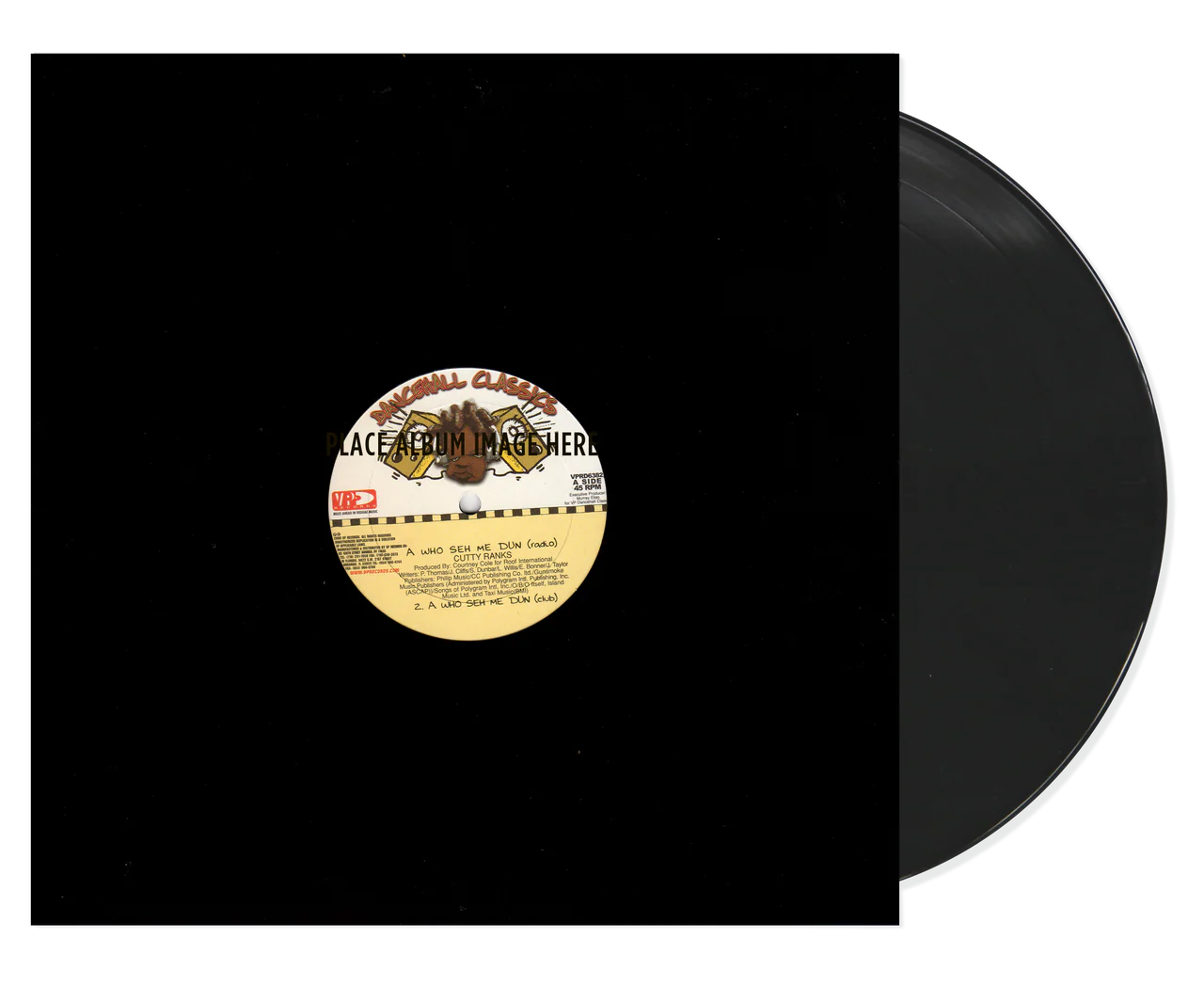 Cutty Ranks - A Who Seh Me Dun 12" ( VINYL )