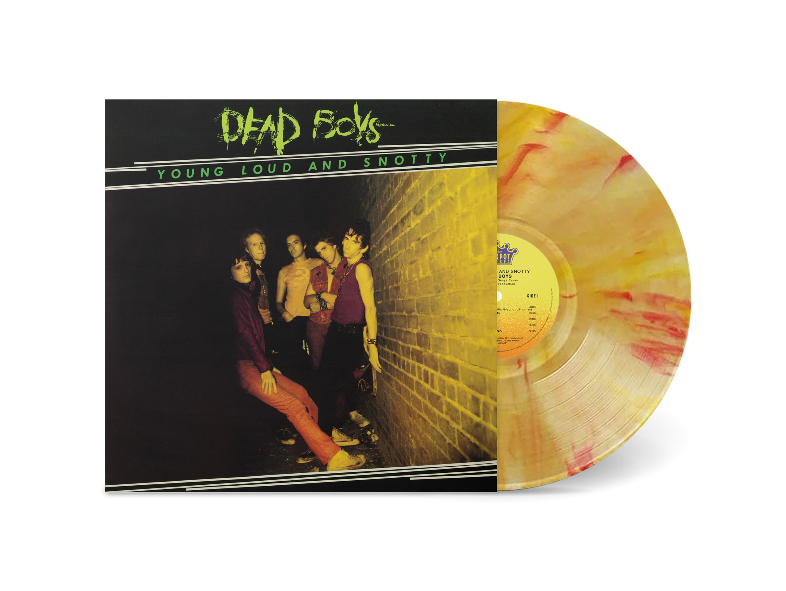 Dead Boys - Young Loud And Snotty LP (Limited Edition Yellow/Red Streak Vinyl) ( VINYL )