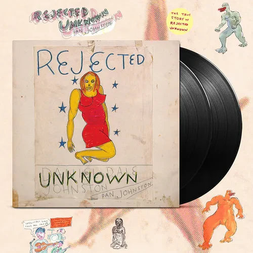 Daniel Johnston - Rejected Unknown 2LP ( VINYL )