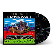 Dinner Party - Enigmatic Society LP (Parental Advisory Explicit Lyrics, Black & White Colored Vinyl) ( VINYL )