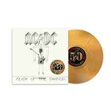 AC/DC - Flick Of The Switch LP (50th Anniversary) (Limited Edition, Gold Colored Vinyl, Anniversary Edition) ( VINYL )