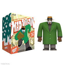 Madvillain ( MF DOOM ) Super7 ALL CAPS - 16" Poseable ReAction Figure (Limited Edition, 20th Anniversary) ( VINYL )