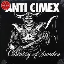 Anti Cimex - Absolut Country Of Sweden LP (Red & White Splatter Colored Vinyl, United Kingdom) ( VINYL )