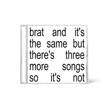 Charli XCX - Brat And It's The Same But There's Three More Songs So It's Not CD (Jewel Case) ( VINYL )