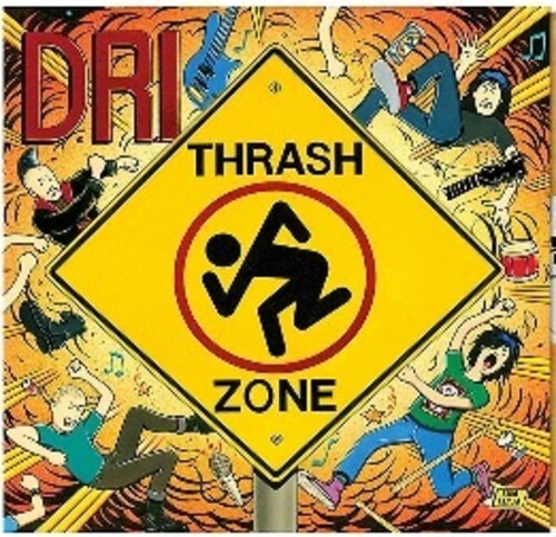 D.R.I. - Thrash Zone LP (Orange Vinyl) ( VINYL )