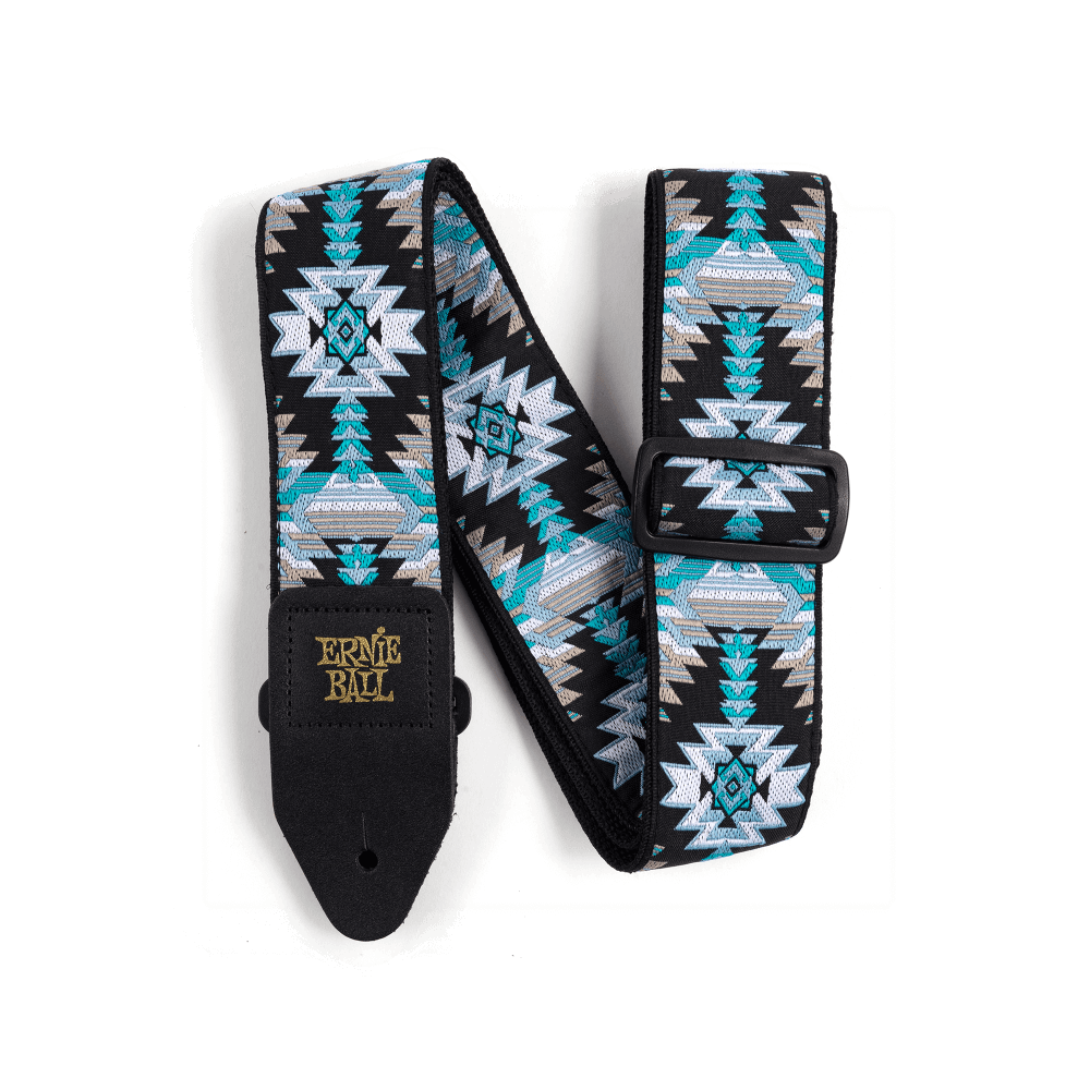 Ernie Ball Albuquerque Blue Jacquard Strap ( VINYL )