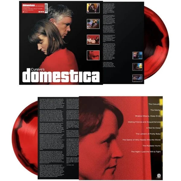 Cursive – Domestica 2LP (20th Anniversary, 140g, Black & Red Vinyl, Bonus 7'', Download, Gatefold) ( VINYL )