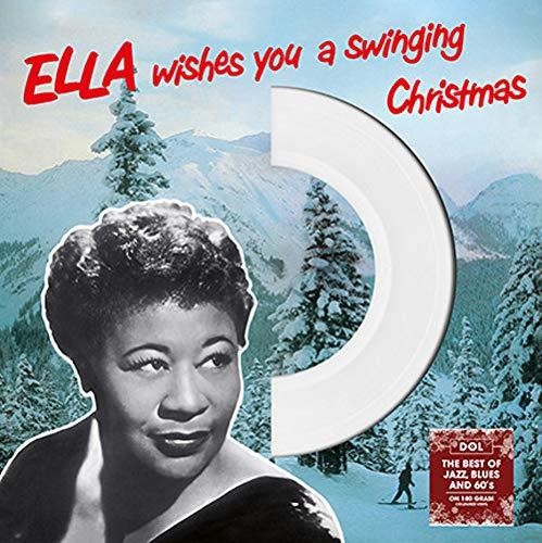 Ella Fitzgerald - Ella Wishes You a Swinging Christmas LP (White Vinyl, 180g, Die-Cut Sleeve) ( VINYL )