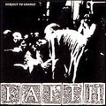Faith - Subject To Change LP ( VINYL )