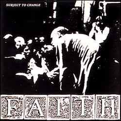 Faith - Subject To Change LP ( VINYL )