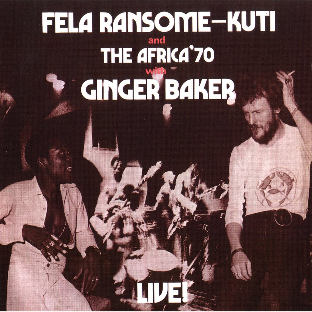 Fela Kuti - Live With Ginger Baker 2LP (50th Anniversary Edition, Reissue, Red Vinyl) ( VINYL )