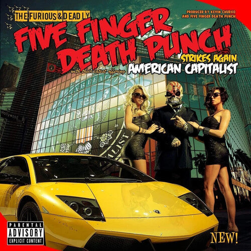 Five Finger Death Punch – American Capitalist LP (Gold Vinyl, Gatefold) ( VINYL )