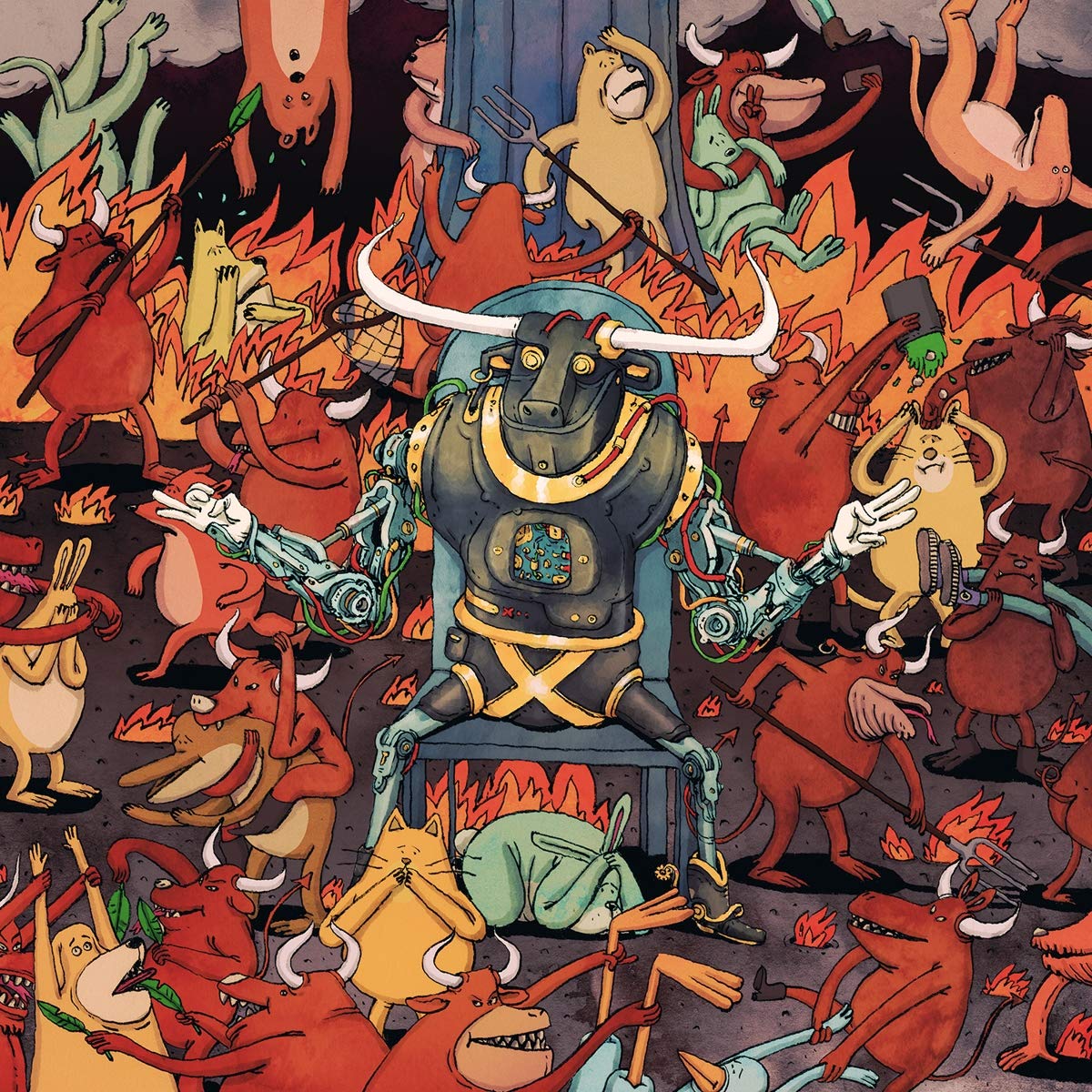Dance Gavin Dance – Afterburner LP (Lemonade Vinyl) ( VINYL )