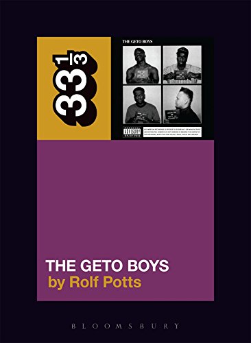 33 1/3 Book - The Geto Boys - The Geto Boys ( VINYL )