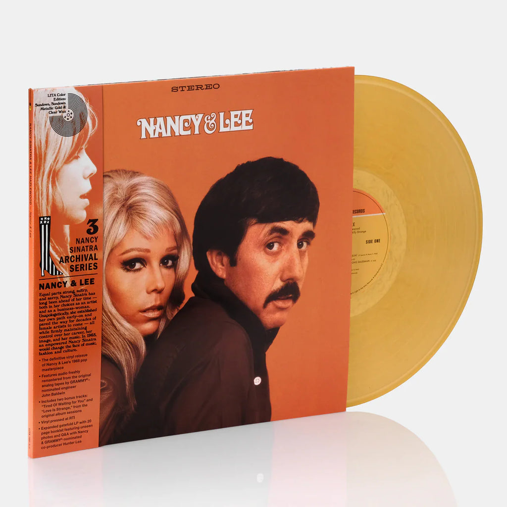 Nancy Sinatra & Lee Hazlewood – Nancy & Lee LP (Gold Vinyl, Remastered, Bonus Tracks, Booklet, Gatefold) ( VINYL )