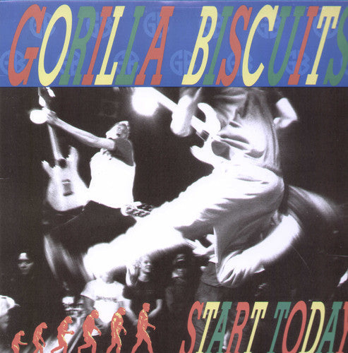 Gorilla Biscuits - Start Today LP (Blue Vinyl) ( VINYL )