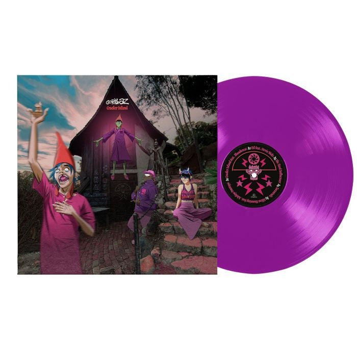Gorillaz - Cracker Island LP (Indie Exclusive Neon Purple Vinyl) ( VINYL )