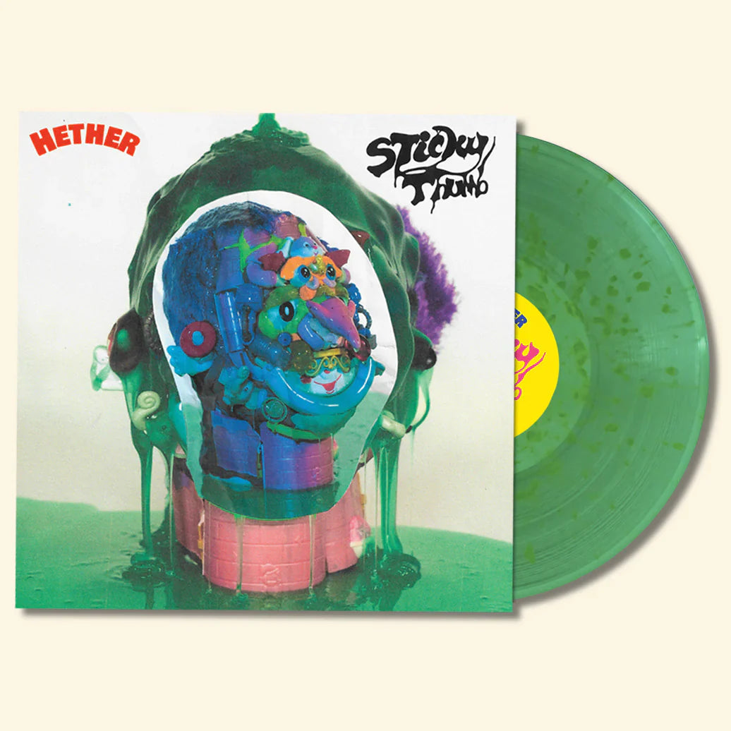 Hether - Sticky Thumb LP (140g, Nuclear Poke Ball Green Colored Vinyl) ( VINYL )