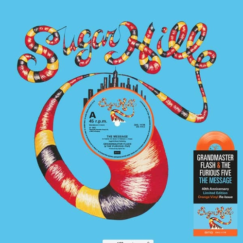 Grand Master Flash & The Furious Five – The Message 12" (40th Anniversary, Orange Vinyl) ( VINYL )