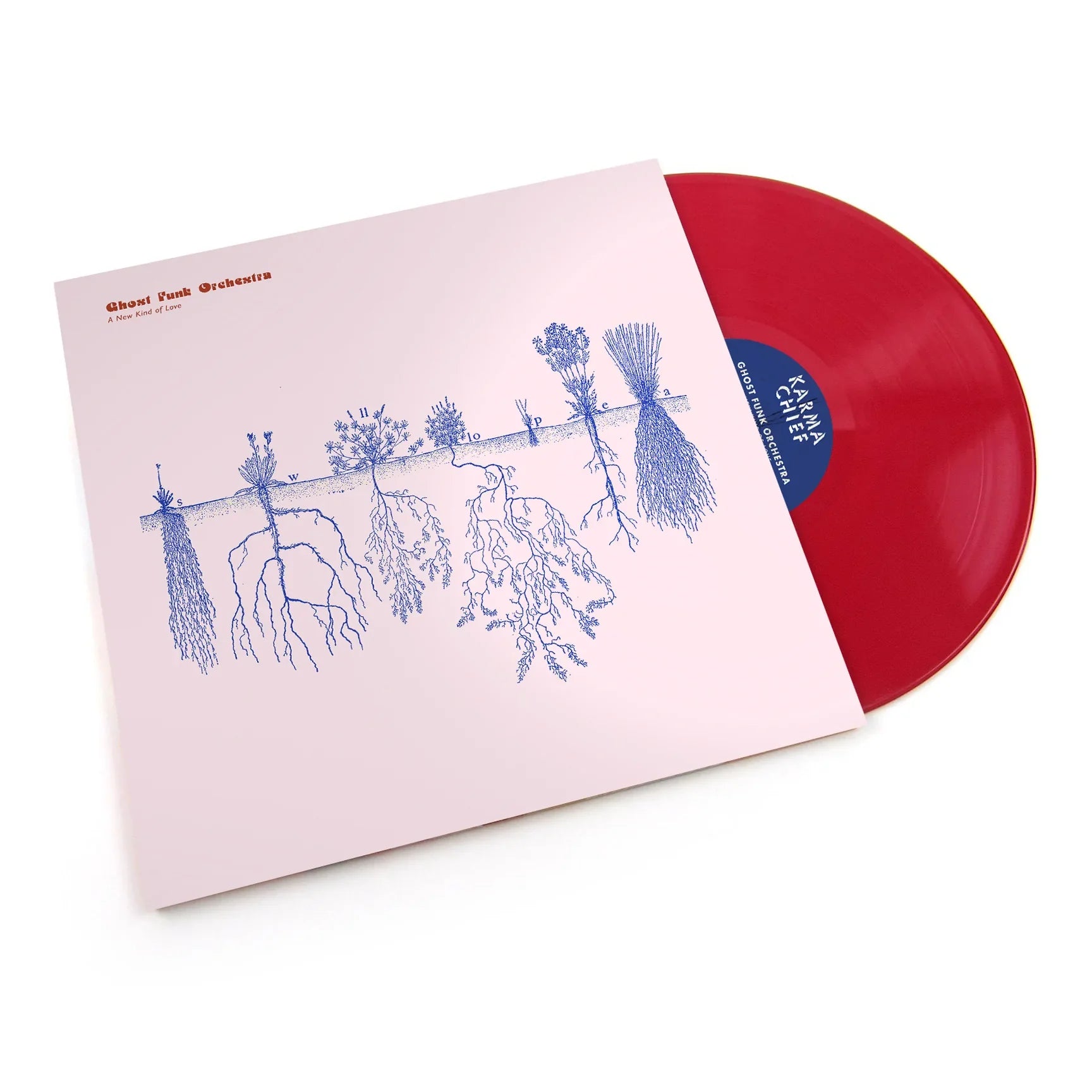 Ghost Funk Orchestra - A New Kind Of Love LP (Red Vinyl, Gatefold) ( VINYL )