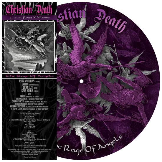 Christian Death - The Rage of Angels LP (Picture Disc Vinyl, Reissue) ( VINYL )