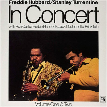 Freddie Hubbard & Stanley Turrentine - In Concert LP ( VINYL )