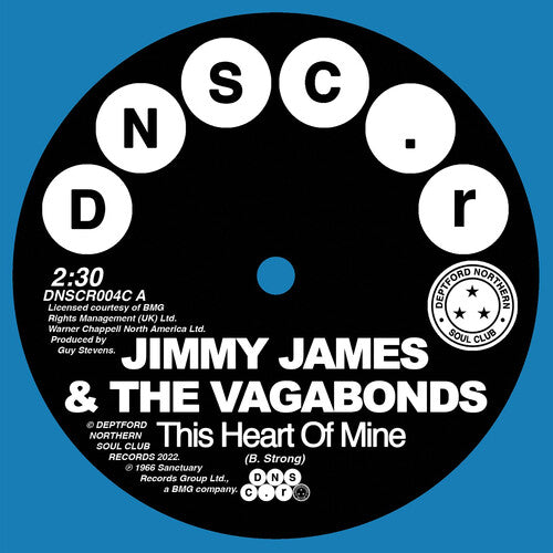 Jimmy James & The Vagabonds / Sonya Spence – This Heart Of Mine b/w Let Love Flow On 7" ( VINYL )