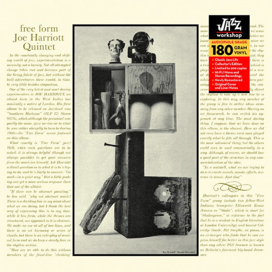 Joe Harriott Quintet - Free Form LP ( VINYL )