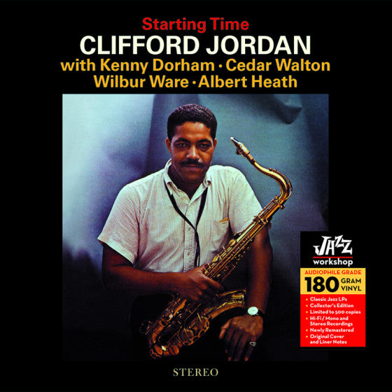 Clifford Jordan - Starting Time LP ( VINYL )