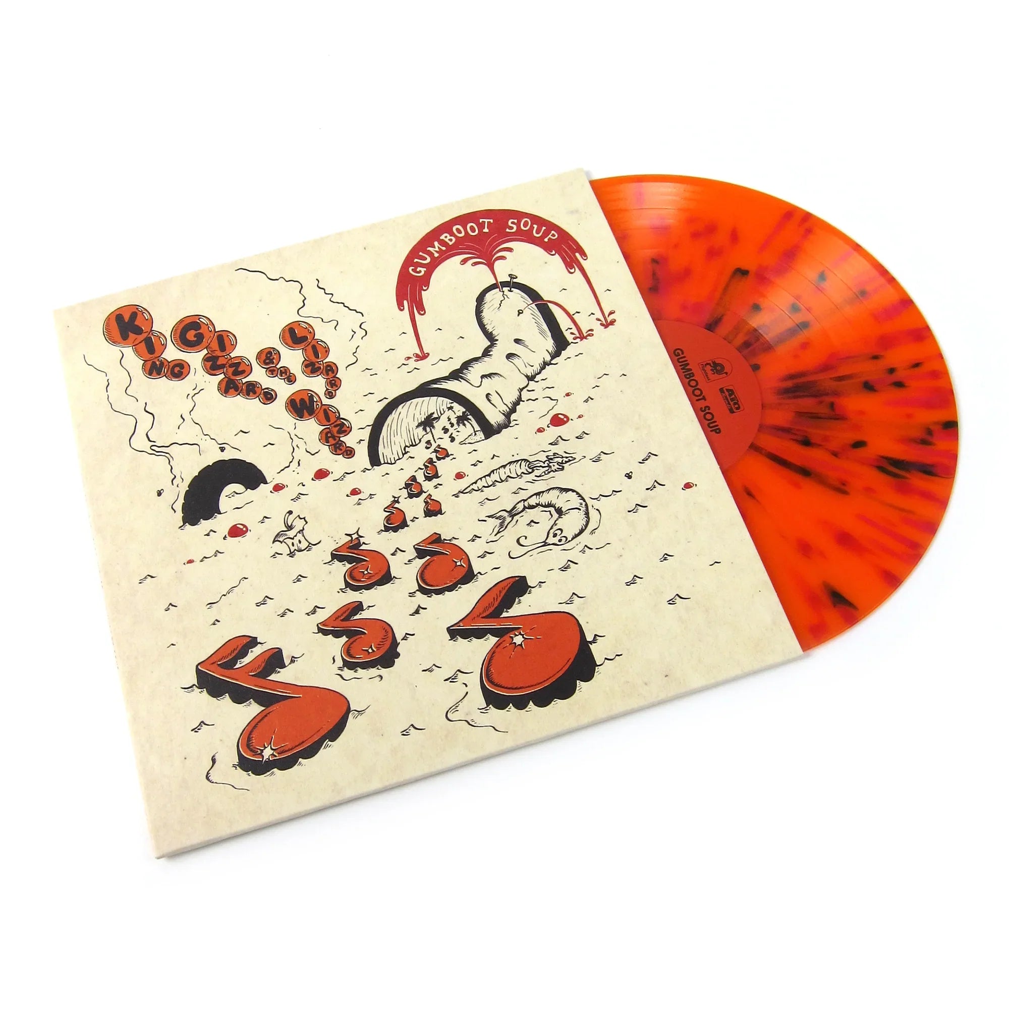King Gizzard & The Lizard Wizard - Gumboot Soup LP (Orange Splatter Vinyl) ( VINYL )