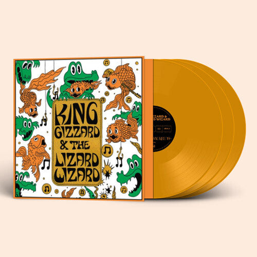 King Gizzard & The Lizard Wizard - Live In Milwaukee '19 3LP (Orange Vinyl, Triple Sleeve) ( VINYL )