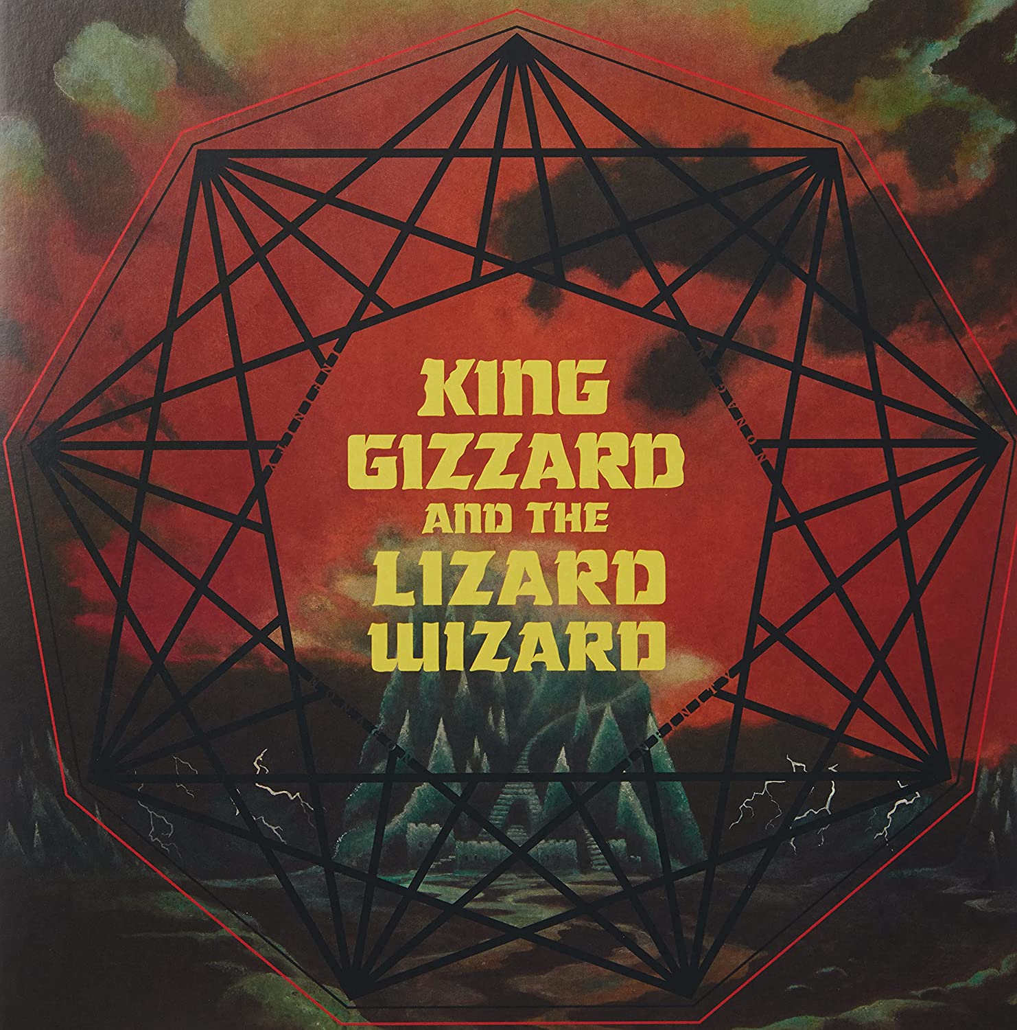 King Gizzard & The Lizard Wizard - Nonagon Infinity LP (180g, Black And Green Splatter Vinyl) ( VINYL )