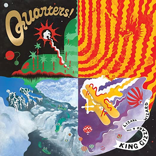 King Gizzard & The Lizard Wizard - Quarters! LP (180g, Black Vinyl) ( VINYL )