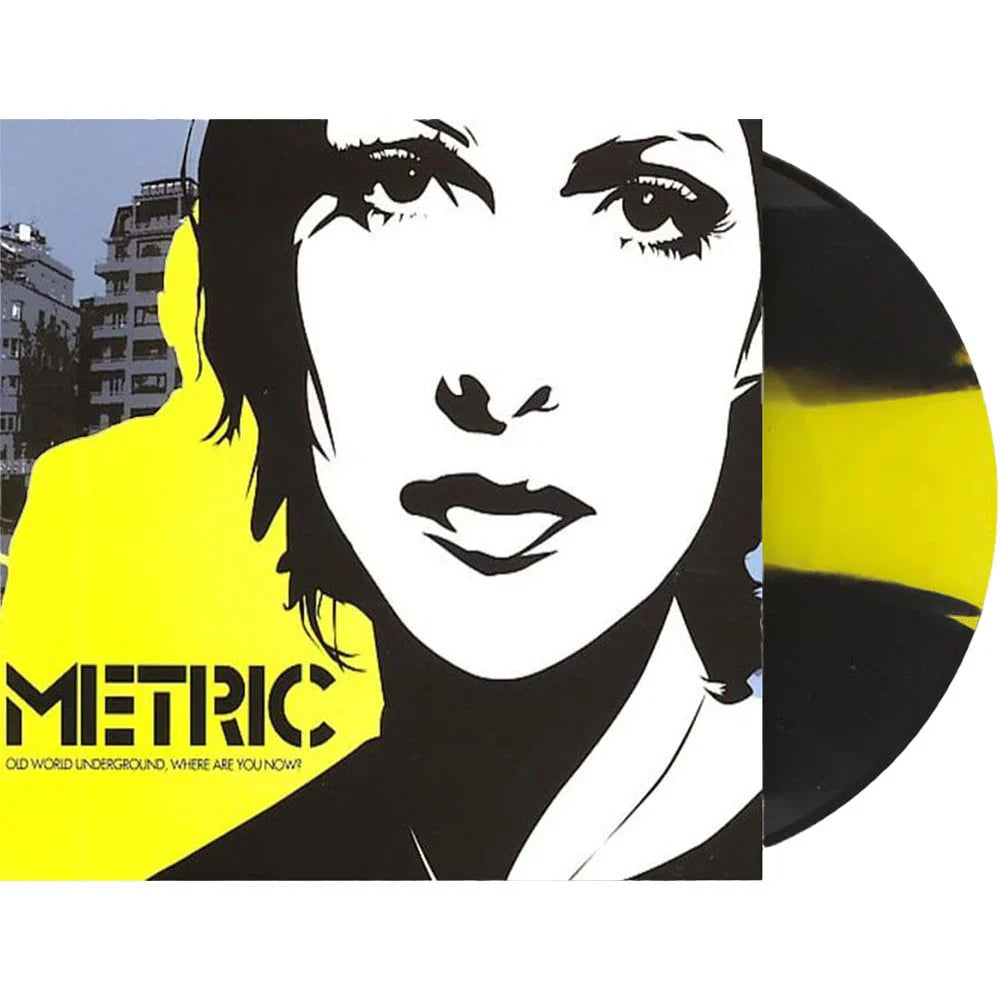 METRIC - Old World Underground, Where are You now? LP (BLACK & YELLOW TWIST INDIE EXCLUSIVE) ( VINYL )