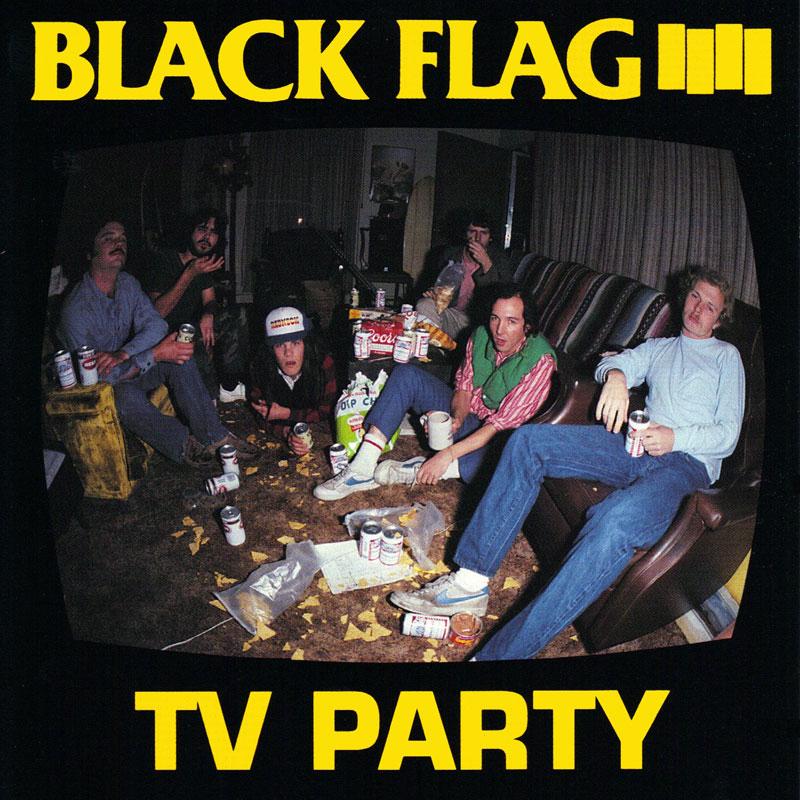 Black Flag - TV Party 12" ( VINYL )
