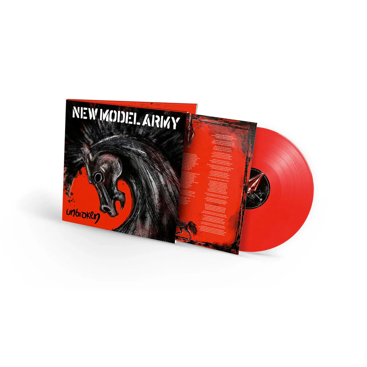 New Model Army - Unbroken LP (Limited Edition, Colored Vinyl, Red) ( VINYL )