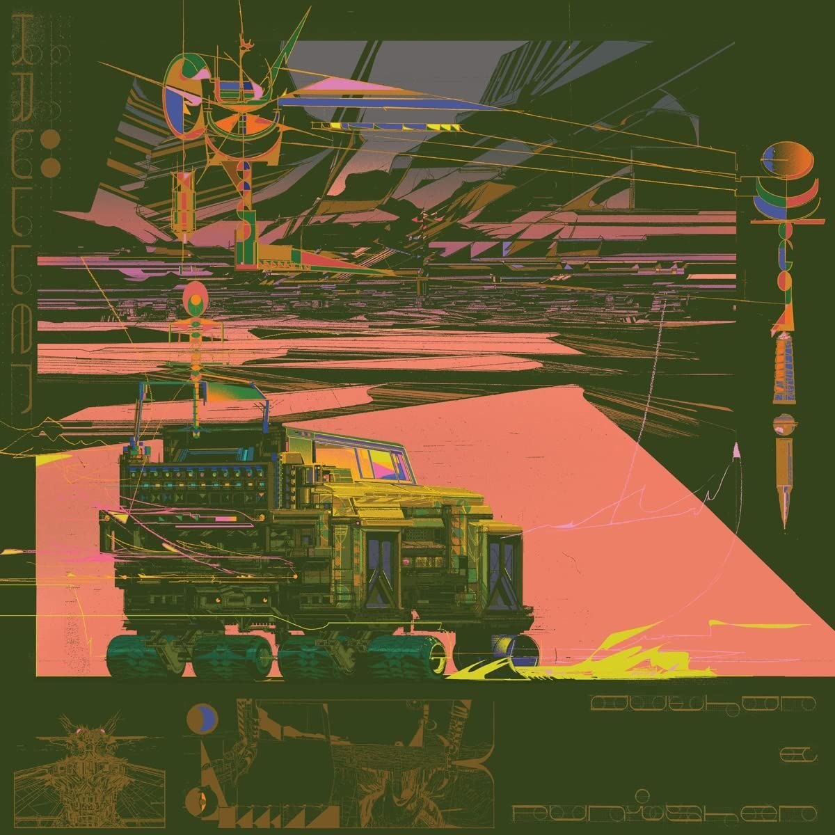 Author & Punisher – Krüller 2LP (Pink & Orange Vinyl) ( VINYL )
