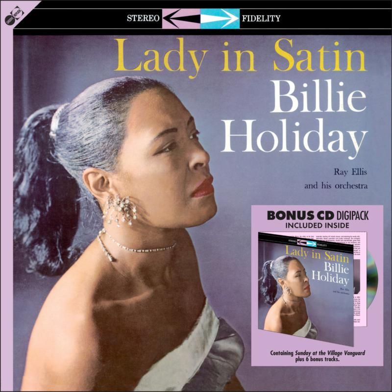 Billie Holiday – Lady In Satin LP (180g, Bonus CD Digipack, Spain Pressing) ( VINYL )